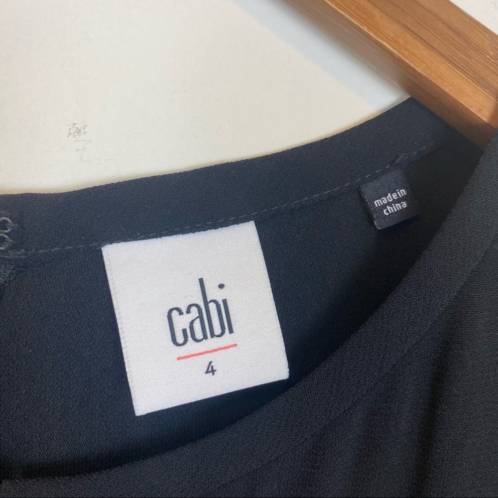 CAbi Grace Black Sleeveless Jumpsuit Style 3340 - Picture 2 of 8